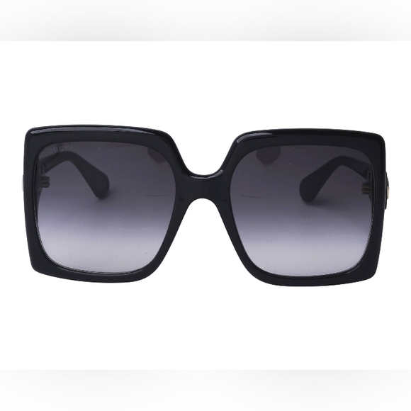 NEW GUCCI OVERSIZED SQUARE WOMEN'S SUNGLASSES GG0876S 001 GUCCI - Picture 7 of 8